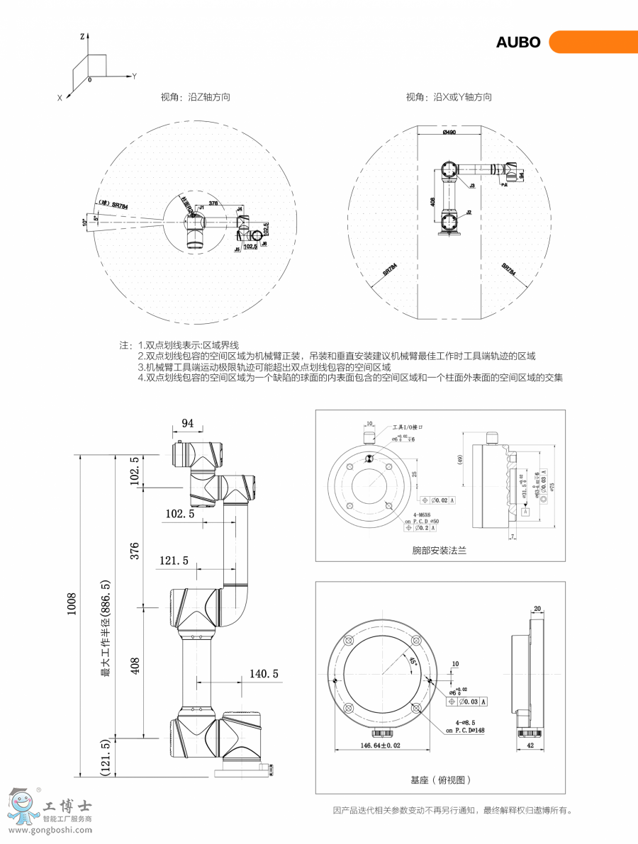 AUBO i5 f(xi)C(j)2(g(sh)(sh))